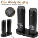 Rechargeable Electric Pepper Grinder Salt And Pepper Mills With LED Light Gravity Induction Automatic Grinding Machine Adjustable Coarseness Mills USB Charging Spice Grinde