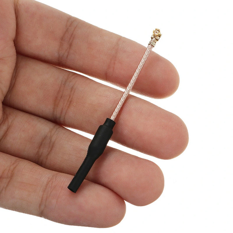 2pcs HGLRC 9cm 90mm 5.8G 2dBi U.FL IPEX IPX Omni Directional Linear Brass FPV Antenna RG178 For RC Drone