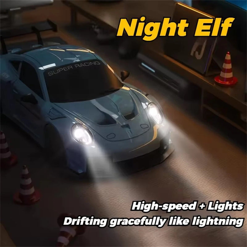 2502A RTR 1/20 2.4G 4WD Drift RC Car Mini LED Light Remote Control High Speed On-Road Racing Vehicle Model Boys Gifts  Toys