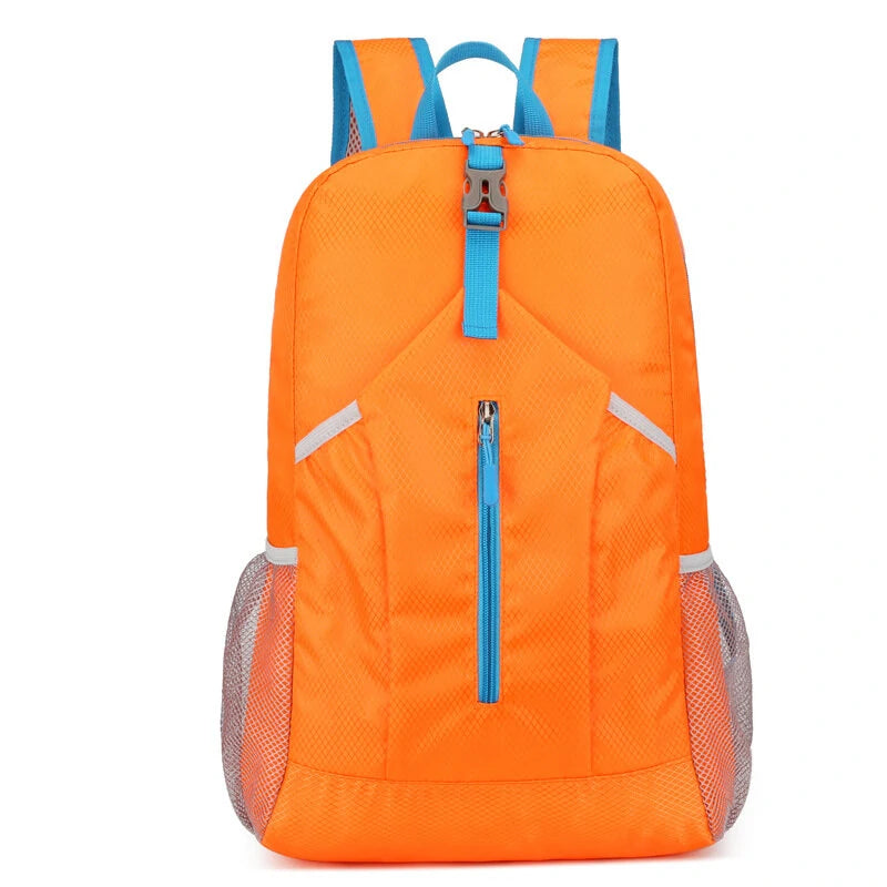Unisex Outdoor Sports Waterproof Backpack Lightweight Foldable 25L Hiking Fitness Camping Climbing Travel Bag