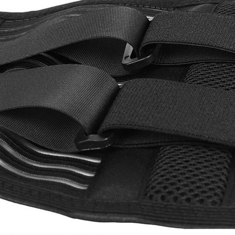 KALOAD Breathable Back Support Belt for Lower Back Pain Relief with 6 Stays for Men and Women Work Lumbar Support