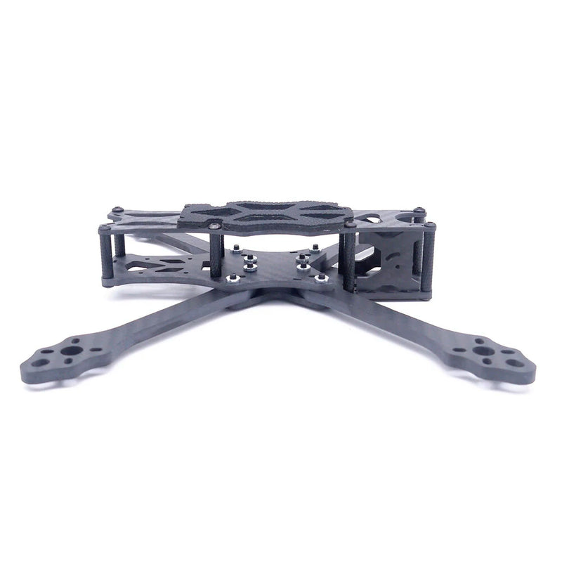 STEELE 5 220mm Wheelbase 5mm Arm Thickness Carbon Fiber X Type 5 Inch Freestyle Frame Kit Support Caddx Vista HD System for RC Drone FPV Racing