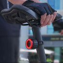 MEROCA Bicycle Rear Light USB Charging High Visibility Multifunction Flashing With Brake Sensor Tail Light MTB Road Bike Lamps