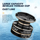 Spinning Fishing Reel AC4000-6000 Series Sea Rod Fishing Reel  5.2:1 High-Speed Gear Lightweight Reel Tackle Equipment Fishing Swivel Coil