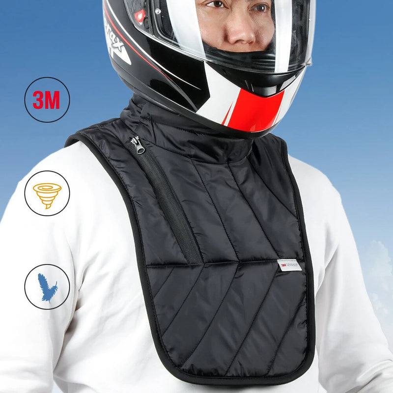 XANES Keeping Warm Neck Scarf Motorcyclist Rider Chest Neck Protector Windproof Warmer Scarf Bibs Motorcycle Winter Thermal Collar