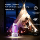 360 Electric Shock Mosquito Killer Lamp USB Charging Portable Household Electric Mosquito Killing Photocatalyst Outdoor Camping Dual Lighting Modes