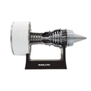 NikolaToy A380 Aircraft Turbofan Engine Model TR900 Creative Desktop Ornaments 23cm / 9in Physics Experiment Science Education Toys