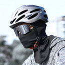 WEST BIKING Cycling Cap Winter Warm Running Scarf Large Size Balaclava Velvet Bike Full Face Cover Headwear Climbing Fishing Skating Hat
