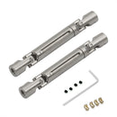 2PCS Upgraded Metal Front Rear Drive Shafts MNRC MN82 MN78 for TOYOTA Land Cruiser LC79 1/12 RC Cars Vehicles Models Spare Parts