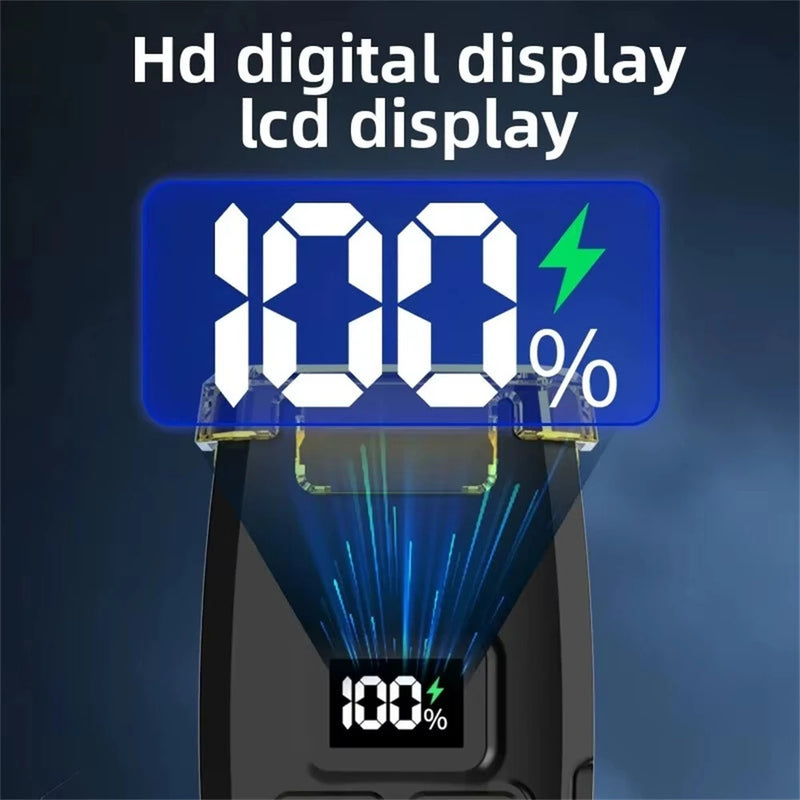 BIKIGHT B4 120dB Tweeter Anti-Fog Bicycle Headlight Smart Light Sensing Digital Display Wireless Remote Control Bike Light for Night Cycling