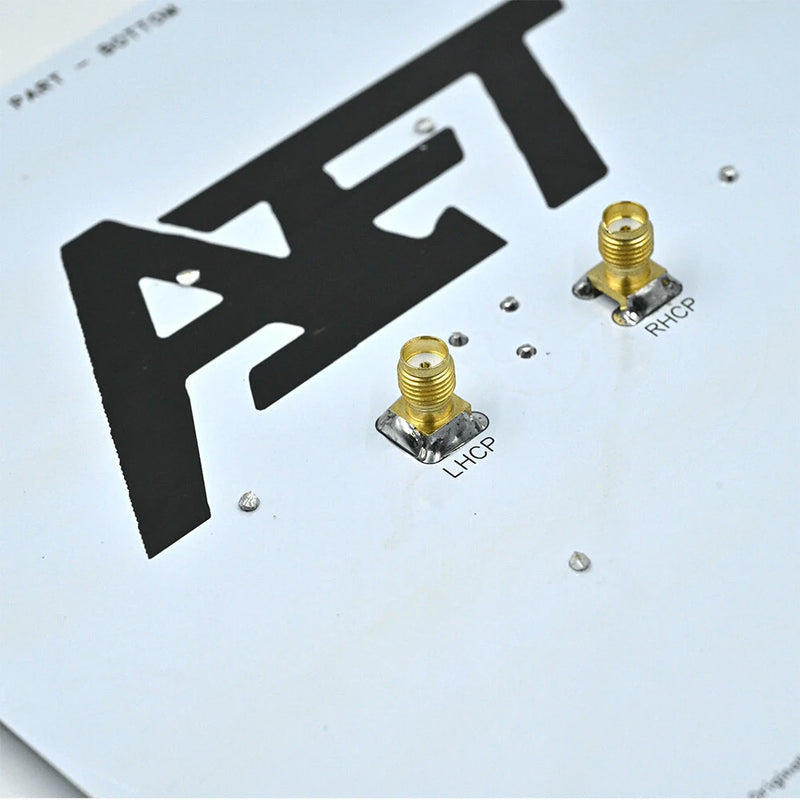AET 5.8GHz 17dBi Directional Circular Polarized FPV Antenna for Long Rang RC Drone Airplane