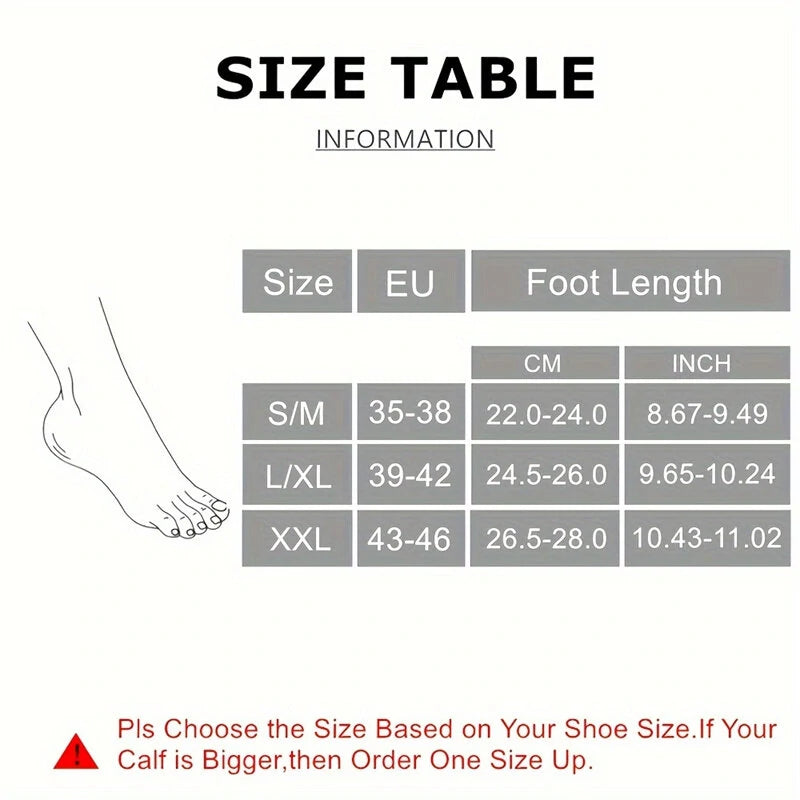 2 Pairs Professional Sports Compression Socks Breathable Sweat-absorbent Calf Socks for Cycling Football Outdoor Sport