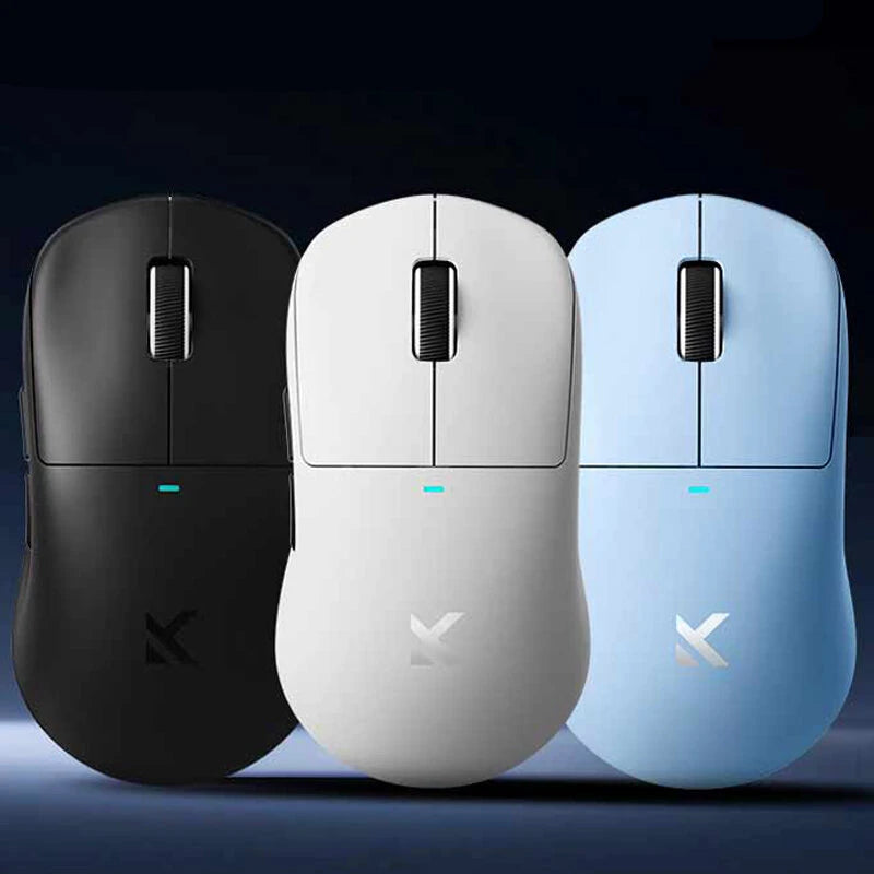 MCHOSE M7 Pro Tri-mode Mechanical Mouse PAW3395 Sensor 26000DPI Dual 8K Return Rate 500mAh Battery E-sports 2.4G/bluetooth/Wired Gamer Mice 55g Lightweight