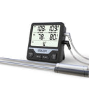 BALDR Split Dual Probe Food Thermometer Large Screen Electronic Food Thermometer Intelligent Split Digital Display Dual Probe Barbecue Fork Temperature Warning
