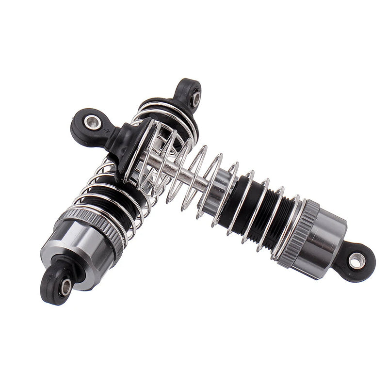 2PCS Upgraded Aluminum Capped Oil Filled Shock Absorber Damper for HBX 16889 1602 1/16 RC Car Parts M16100A
