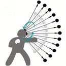 KALOAD 1Pcs Speed Boxing Ball Head-Mounted Punch Sanda Training Hand Eye Reaction Home Sandbag Fitness Gym Equipment