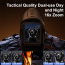 IPRee Monocular Night Vision Device 1080P HD Infrared Camera 16X Digital Light Zoom Telescope with 2 inch TFT Screen Support Photo and Video Recording