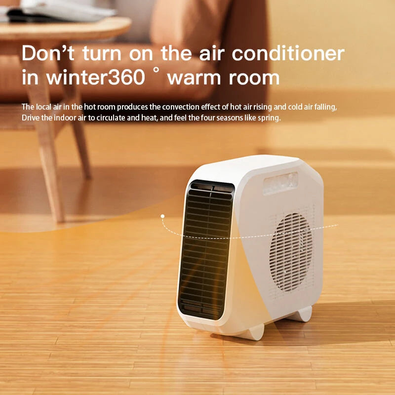 Standing Electric Heater High-quality 2-Speed Adjustment Household Portable Heater Home Appliance Keep Warm Tools Heater for Home Office