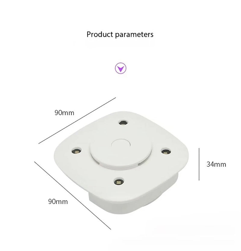 Portable Mini USB Charging Ultraviolet UVC Toilet Sterilization Lamp Household Disinfection Device Toothbrush Disinfection