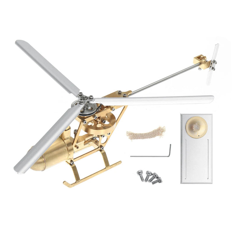 S01 Steam Helicopter Movable Dynamic Model Science Discovery Toys Kids Children Gift