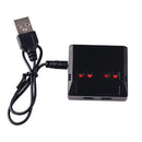 3.7v One To Four Small White Head Charger Toy Battery Quadcopter With Overcharge Protection Drone Accessories