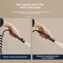 Stainless Steel Toilet Spray Gun Set with Adjustable Modes Spring-Loaded Hose and 360 Support Bathroom Bidet Sprayer for Hygiene Cleaning for Shower Diapers