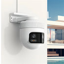 IMILAB EC6 Panorama 3.5K WIFI IP Camera 180 Rotatable AI Motion Detection Two-Way Audio WiFi 6 IP66 Waterproof Night Vision Works with Alexa Google Assistant EU Plug