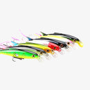 SeaKnight SK007 Minnow 16g 100mm 0.6-1.2M 1PC Fishing Lures with Feather Artificial Baits Swimbait Wobblers Minnow Fishing Lure