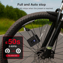 LAOTIE Z11 130PSI Mini Electric Pump - Ultra-Light Portable Air Compressor with LED & Auto-Stop for Road Bikes, MTBs, E-Bikes, Scooters, Balls & More