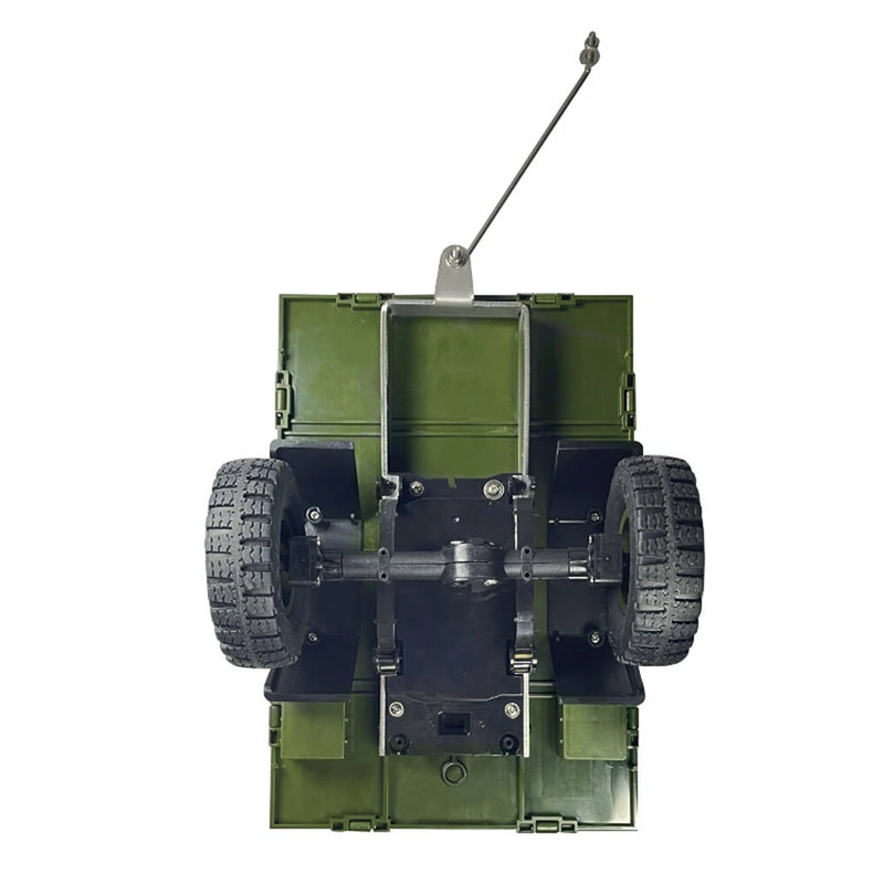 LDR/C LDP06 1/12 Unimog RC Car Spare Portal Axle Trailer w/ Tires L0039G L0039Y Vehicles Models Parts Accessories