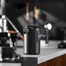 MHW-3BOMBER Gambo Sealed Coffee Canister with Humidity Monitor Travel Vacuum Coffee Storage Container with Magnetic Measuring Scoop for Grounds Coffee, Beans, CO2 Exhaust Valve