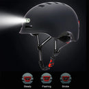 Ultralight Cycling Helmet Bicycle Helmet Electric Scooter Helmet Smart Tail Light Bike for Bicycle Cycling Rock Roller Skating