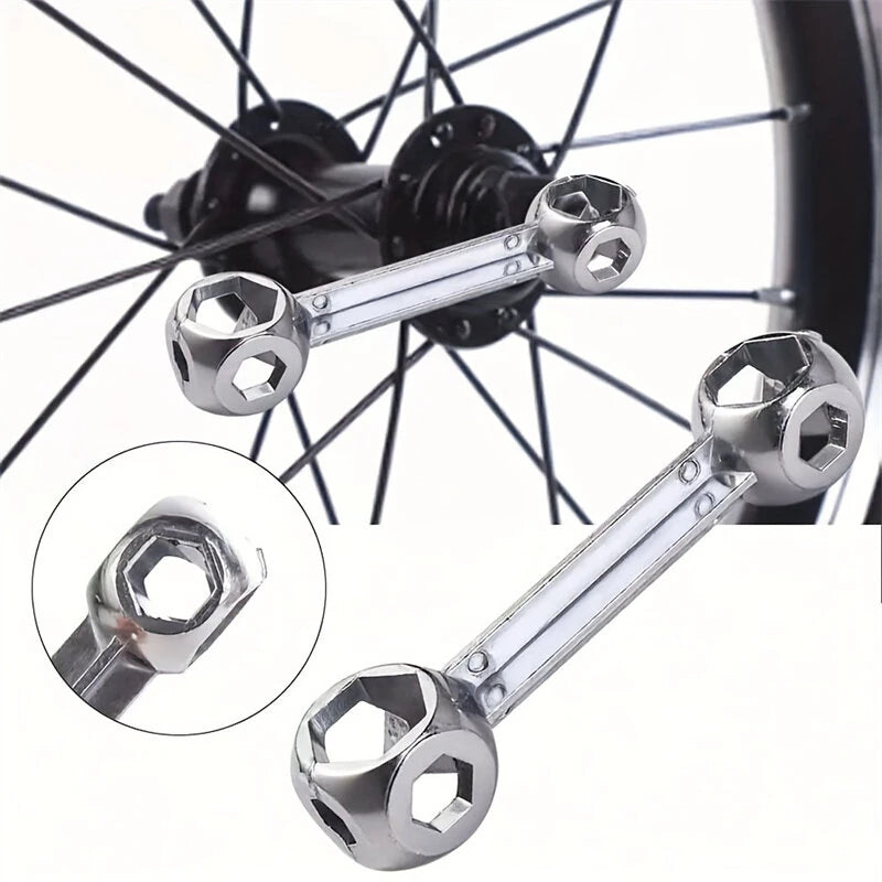 BENGGUO BG-615 Hexagonal Wrench Bike Tools Aluminum Alloy Stable Hexagonal Bone Wrench for Bicycle Repair