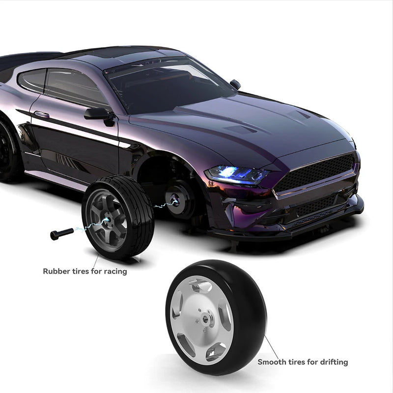 Diatone SNT MIX GO CA34 1/43 2.4G AWD Micro Drift RC Car Competition LED Lights Racing Mini Vehicles Models On-Road Toys