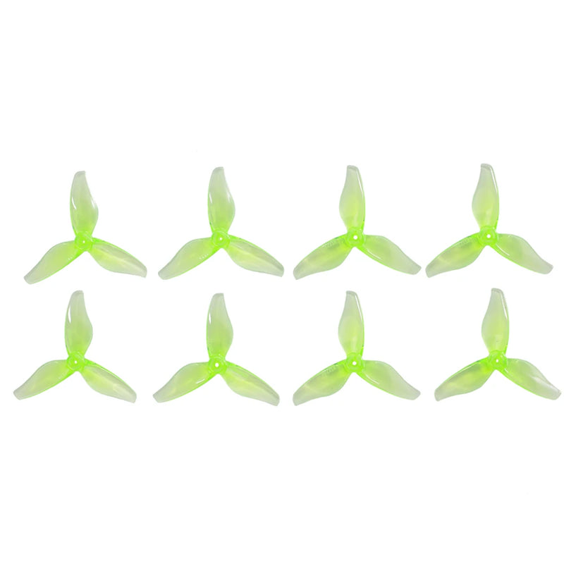 8 Pairs Gemfan Hurricane 2023S 2 Inch 3-Blade Propeller 1.5mm 1 Hole  for 1105 5500kv Motor FPV Racing RC Drone