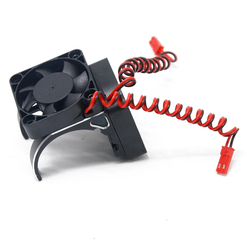 RC Car 42mm Motor Dual Fan Radiator Cooling Fan Cover For 4082 Arrma RC Car Parts