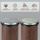 Newly Knife Sharpener Rolling Magnetic Knife Sharpener Kit Roller Edge Countertop Rolling Knife Sharpener Tool Two Sharpening Angles of 15 and 20 for Any Hardness Steel Makes Knife Sharpening