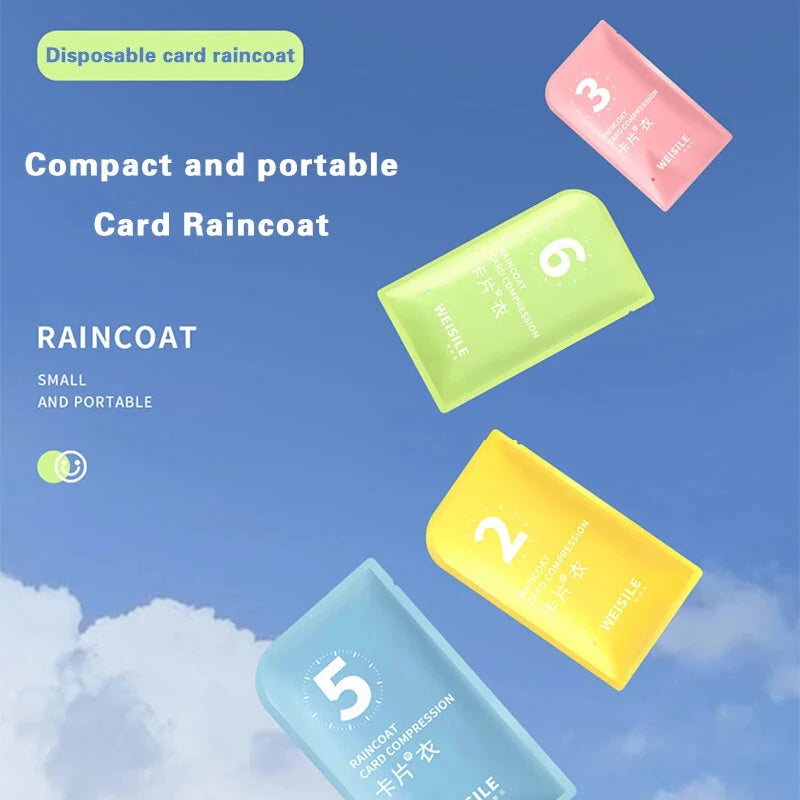 IPRee Portable Thickened Raincoat Travel Outdoor Rainwear Waterproof Women And Men Disposable Camping Rain Cover Travel Supplies