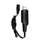 Xinlehong Q901 Q902 Q903 1/16 RC Spare 7.4V Battery Charger USB Charging Cable DJ04 Car Vehicles Model Parts
