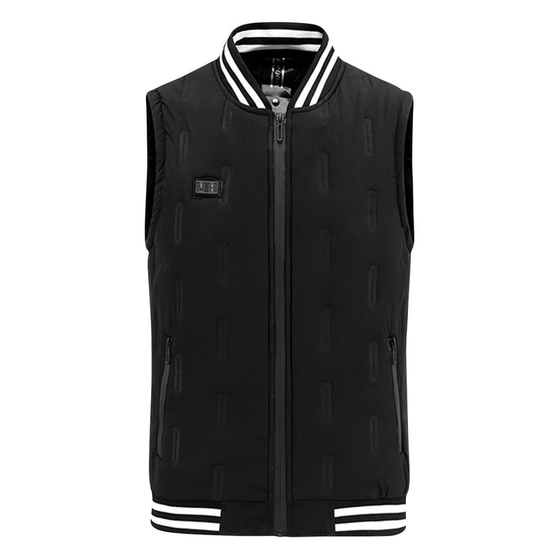 TENGOO HV-09 Heated Vest 9 Heating Areas Oversized Women Men Winter Vest Self Heating Vest Usb Electric Thermal Vest Jacket Outdoor Vest