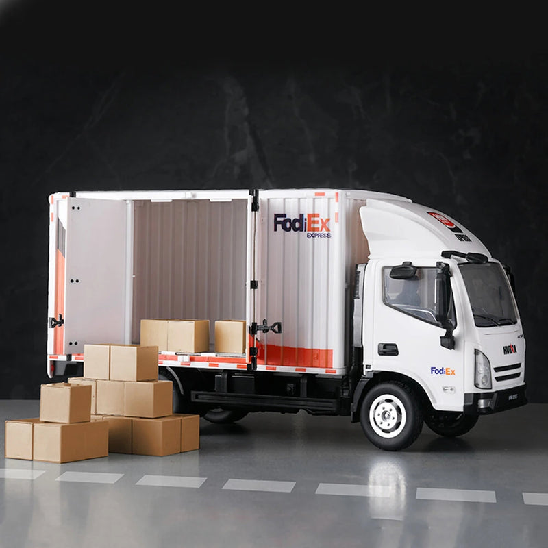 HUINA TOYS 524 RC Car Remote Control Express Container Truck Fully Proportional Control Transport Truck