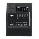 Volantex RC EAR403 PR2202 5CH Receiver with Gyro for RC Airplane 765-1/Super Cup 765-2/Mustang 768-1/767-2 Ranger 750