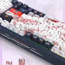 Redragon KS99 Tri-Mode Mechanical Keyboard with Multimedia Knob 98 Keys Gasket Structure RGB Backlit Hot Swappable 6000mAh Battery Wireless bluetooth Custom Gaming Keyboard