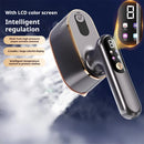 Tevorex Foldable Handheld Steamer Iron 1200W High Pressure Steam Lightweight 4-mode Adjustment LCD Display Steaming Machine For Various Fabrics Highly Effective Wrinkle Removal