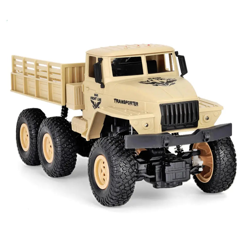 JJRC Q68 Q69 1/18 2.4G 4WD RC Vehicle Off-Road Military Truck Car RTR Model