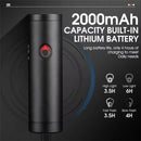 WEST BIKING 500LM 85 Floodlight Bicycle Front Light 5000mAh USB Rechargeable 200m Long-range Cycling Headlight Aluminium Alloy Bike Lamp