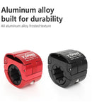 TTPRO Mini Hidden Ring Bicycle Phone Holder Aluminum Alloy Anti-slip Compatible with Multiple Sizes Stable Bike Bracket for Outdoor Cycling