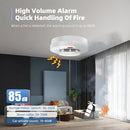 Tuya WiFi Smoke Detector Alarm Intelligent Wireless Home Fire Smoke Sensor Sound and Light APP Remote Control Fire Protection Alarming Device