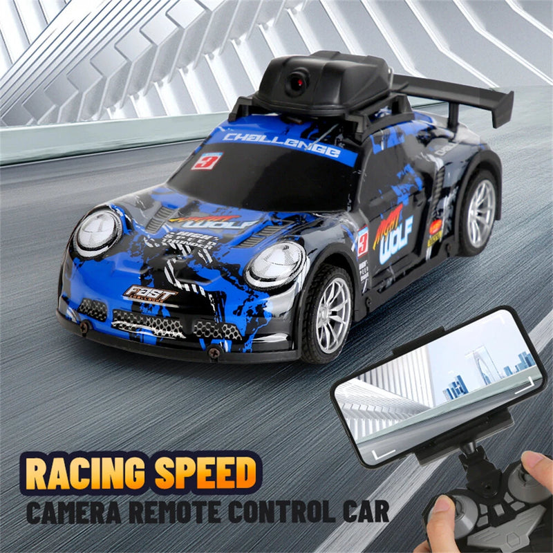 LH C076S RTR 2.4G 2WD Drift RC Car Camera High Speed Racing Vehicles Remote Control LED Light Toys Models