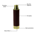 IPRee Pirate Monocular Telescope 25x30 High Powered Zoomable Collapsible Monocular Brass Spyglass Handheld for Hunting Hiking Travel